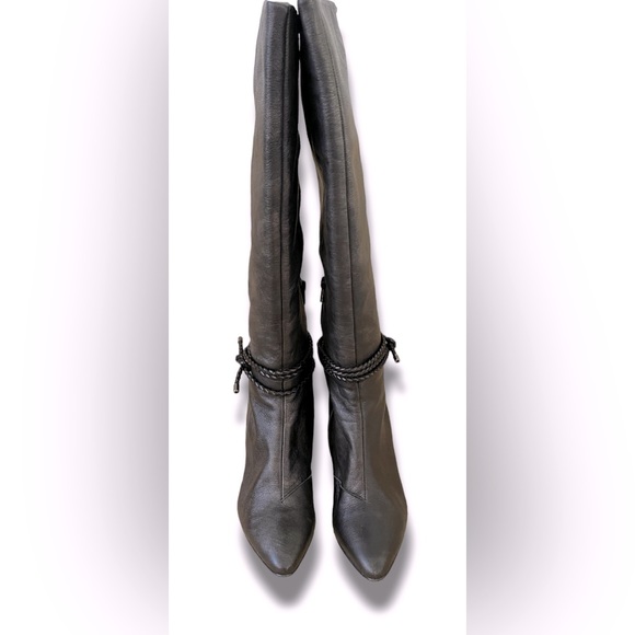 Wedge leather boots « Pied juste » from Anthropologie - Picture 2 of 3